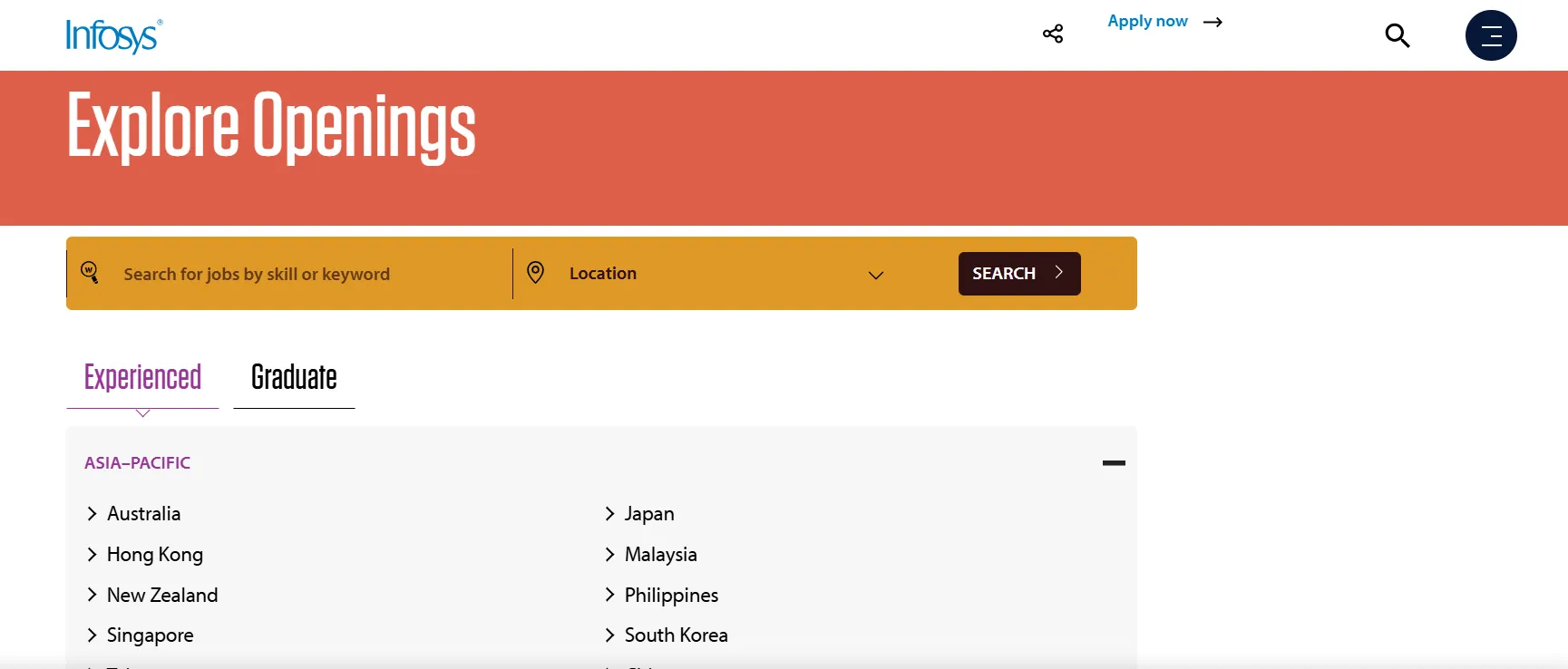 Infosys Recruitment Services